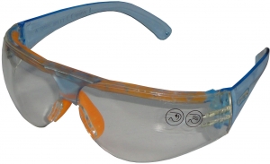 Купити Захисні полікарбонатні окуляри Venitex SUPERBRAVA CLEAR з монолінзою, прозорі - Vait.ua