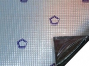 Віброізоляційний матеріал Стандарт Ізопласт Plus 4,0, 350х570мм х 4,0мм