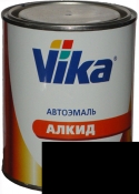 Синтетична однокомпонентна автоемаль Vika, 601 "Чорний"