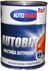 Купити Мастика бітумна антикорозійна "Автотрейд", 1л - Vait.ua