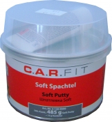 Шпатлёвка полиэфирная универсальная CAR FIT Soft, 0,5 кг