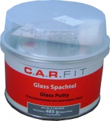 Шпаклівка 2К поліефірна зі скловолокном CAR FIT GLASS, 0,5 кг