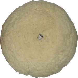 Купити Полірувальний круг Cartec середньої жорсткості з кручений овчини, Medium Cutting діаметр 150мм (на липучці) - Vait.ua