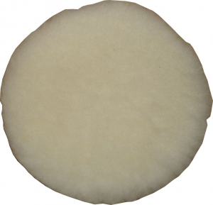 Купити Полірувальний круг з вовни (стрижена овчина) Cartec, діаметр 150мм (на липучці) - Vait.ua