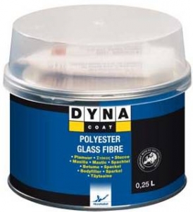 Купити Шпаклівка зі скловолокном DYNA Glass Fibre Putty, 0,25л - Vait.ua