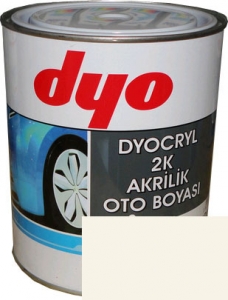Купити 201 Акрилова 2К автоемаль DYO "Білий" в комплекті з затверджувачем - Vait.ua