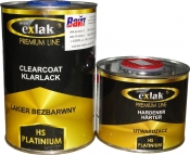 2К акриловый лак EXLAK HS Platinium (Premium line) (1л) + отвердитель (0,5л)