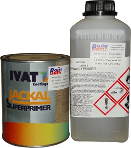 Купити Ґрунт протравлюючий Ivat Wash Primer 1:1, 1л + затверджувач 1л - Vait.ua