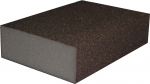 Чотиристоронній абразивний блок KAEF на середньому еластичному поролоні, серія 100, 98х69х26 мм, K120 (P240)