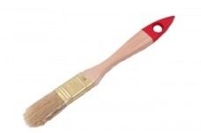 Купити Пензель плоский "Стандарт" з дерев'яною ручкою, ширина 3/4" (20 мм) - Vait.ua