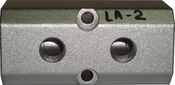 LA-2 SUMAKE 3/8"(h10) Разветвитель для пневмосистемы (2 отв.)