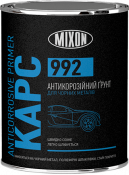 Однокомпонентный антикоррозийный нитро грунт MIXON КАРС 992, 1,0кг, черный