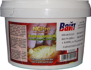 Купити NCP 10050 Паста для миття рук CLEAN WOOD (на основі деревного борошна), 0,5л - Vait.ua