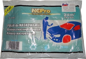 Купити Плівка маскувальна поліетиленова (Light) NCPro прозора, 4 х 6м - Vait.ua