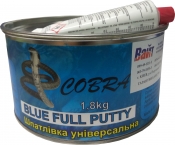 Шпатлевка универсальная синяя Cobra Blue Full Putty, 1,8кг