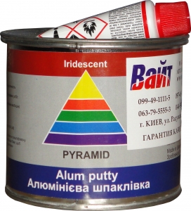Купити Шпаклівка з алюмінієм Pyramid STANDART ALUM PUTTY, 0,25 кг - Vait.ua