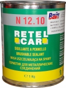 Герметик кистевой Retel Car, 1кг, серый