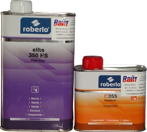 Купити Акрил-поліуретановий лак Roberlo ELITE 350HS (1л) + затверджувач C355 (0,5л) - Vait.ua
