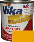 1035 Акрилова автоемаль Vika АК-1301 "Жовта" (0,85кг) у комплекті зі стандартним затверджувачем 1301 (0,21кг)