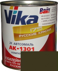 Купити 303М Акрилова автоемаль Vika АК-1301 "Захисна матова" (0,85кг) у комплекті зі стандартним затверджувачем 1301 (0,21кг) - Vait.ua