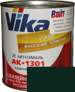 Купити 307 Акрилова автоемаль Vika АК-1301 "Зелений сад" (0,85 кг) в комплекті зі стандартним затверджувачем 1301 (0,21 кг) - Vait.ua