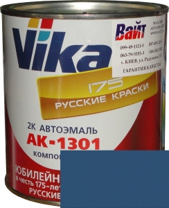 Купити 464 Акрилова автоемаль Vika АК-1301 "Валентина" (0,85кг) у комплекті зі стандартним затверджувачем 1301 (0,21кг) - Vait.ua