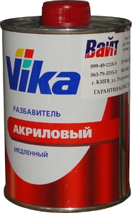 Купить Растворитель акриловый медленный 1301 М Vika, 0,35кг - Vait.ua